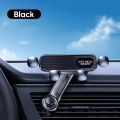 360° Rotation Gravity Car Phone Holder Air Vent Clip Navigation Stand Telescopic Air Outlet Phone Support for 4.7-7 inches Phone.