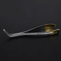 Dental Root Fragment Tooth Extraction Forceps Pliers Instrument Dentist Curved Maxillary Mandibular Tool.