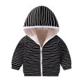 Children's New Fall And Winter Boys And Girls Padded And Thickened Cartoon Jacket Baby Infant Hooded Sweater Cardigan Jacket. 