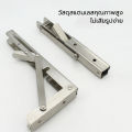 2 pcs/1 pair steel floor support bracket steel floor support bracket shelf bracket steel furniture thick bracket. 