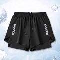 2025 new style running shorts, with reflective strips, inner lining, and anti-peeping. 