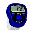 Hajveri Traders SXH5136 Digital 100 Beep Buzz Sound Night Mode LED Light Tasbih – 5-Digit LCD Display Finger Ring Tally Clicker – Handheld Portable Zikr Prayer Tasbeeh Counter with Adjustable Ring for Azkar, Wazaif and Islamic Use – Packed in Blister Card. 