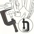 Universal 25112 Ball Joint Puller Separator Removal Tool Kit 2-3/8 Inch For Cars Trucks SUVs. 