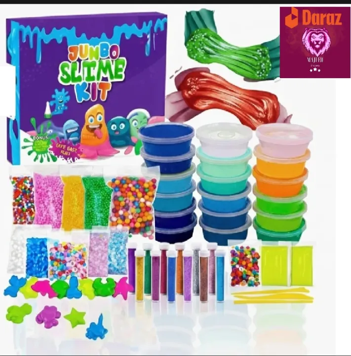 Jumbo%20Slime%20Activity%20Kit%20%E2%80%93%2024%20Slime%20Cups%20+%2012%20Glitter%20Bottles%20+%2010%20Orbeez%20Animals%20&%20500%20Orbeez%20Balls%20+%203%20Clay%20Mitti%20Pieces%20+%2010%20Ice-Cream%20Sticks%20+%2050%20Water%20Balloons%20+%203%20Foam%20Clay%20%7C%20China%20Matti%20DIY%20Craft%20&%20Sensory%20Play%20Set%20for%20Kids%20(Box%20Not%20Included)%204)%20-%20Image%204