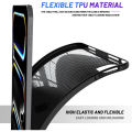 Silicone Tablet Case For Pad 5 6 7 Pro 2024 11.2" 11 Redmi Pad SE Pro 12.1 8.7 10.61 Flexible Soft TPU Black Back Cover.