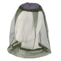 Outdoor Safe Travel Camping Mesh Cap Midge Mosquito Insect Hat Bug Head Net Face Protector. 
