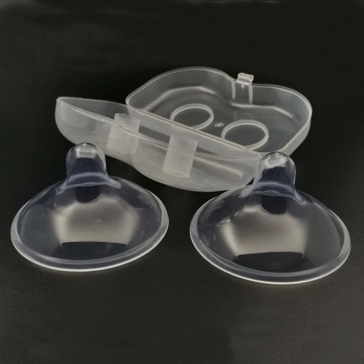 2pcs%20Silicone%20Nipple%20Protectors%20Breast%20Milk%20Feeding%20Mothers%20Nipple%20Shields%20Protection%20Cover%20Breastfeeding%20Milk%20Extractor%20Nipple%20-%20Image%204