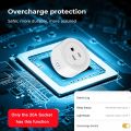 Tuya Wifi Smart Plug US UK JP Standard Socket Wireless Outlet Remote Control Smart Home Appliances Work With Alexa  Home. 