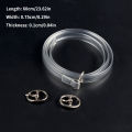 1 Pairs Clear Detachable Shoe Straps Invisible Anti-Slip Attachable Ankle Straps Shoe Belt Bands for Holding High Heels Shoes. 
