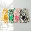 Spring Baby Boy Striped Cotton T-shirts Kids Cotton Clothes Toddler Girls Tops Children Long Sleeve Loose Bottoming T Shirt 0-4Y. 