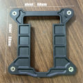 Desktop CPU Cooler Fan Backplate Bracket Heatsink Holder Base for Socket LGA 1700 Bracket Plastic Stents Frame. 
