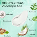 Foot Cream Urea Cream40% plus Salicylic Acid2% to Soften Cracked Feet - Moisturizing Gentle Exfoliating Daily Foot Care Solution freshfeet. 