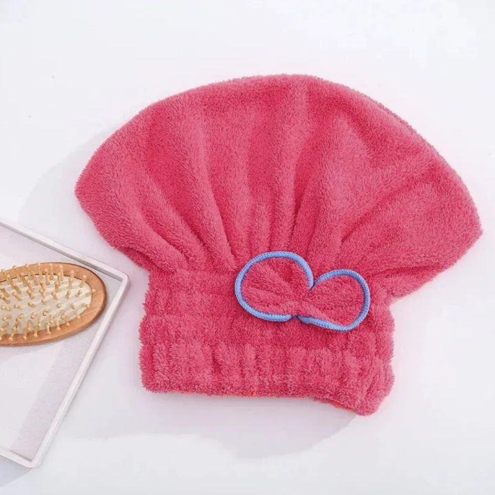 1Pc%20Microfibre%20Quick%20Hair%20Drying%20Bath%20Towel%20Bowknot%20Wrap%20Towel%20Cap%20Bathroom%20Accessories%20Bonnets%20For%20Women%20Designer%20Shower%20Cap%20-%20Image%207