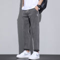 Men's Loose Straight Elastic Waist Jeans 2026 New Spring Summer Trendy Stretch Long Pants Casual Versatile Jeans Male. 
