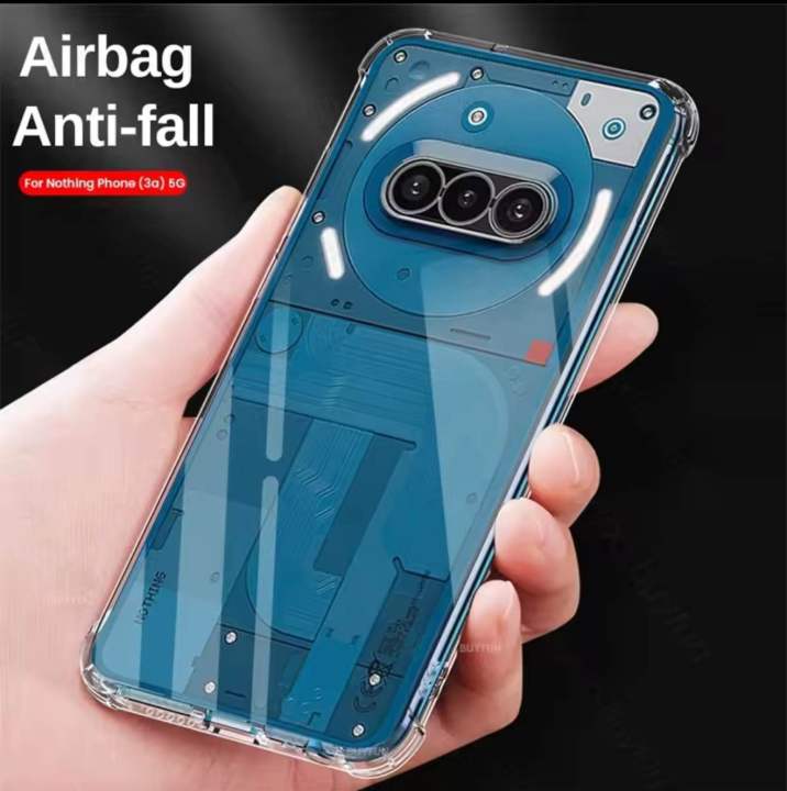 Nothing Phone 3a Case Shockproof Transparent Back Cover For Nothing Phone 3a - Premium Quality