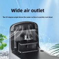 Lab-Tested Aquarium Chiller Fan, Dual Turbine USB Cooling System, 3W Temperature Control for Crystal Shrimp Tank & Dutch Style. 