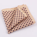 Men's Suit Pocket Scarf Chest Yanhui Dress Retro Printing British Simple Pattern Business Tie Wedding Decoration. 