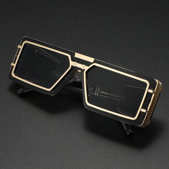 Punk%20Sunglasses%20Men%20Square%20Sun%20Glasses%20Designer%20T-show%20Party%20Eyewear%20Unisex%20Fashion%20Heavy%20Metal%20Luxury%20Shades%20-%20Image%203
