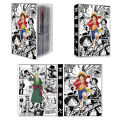 240pcs Card Album Book Naruto Dragon Ball Goku Vegeta ONE PIECE Luffy Zoro Map Letter Holder Binder Card Notebook Collection Toy. 