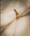 A Beautiful Silver Black Gold Italian Ring For Men/Women Black Apoxy Head Unisex. 
