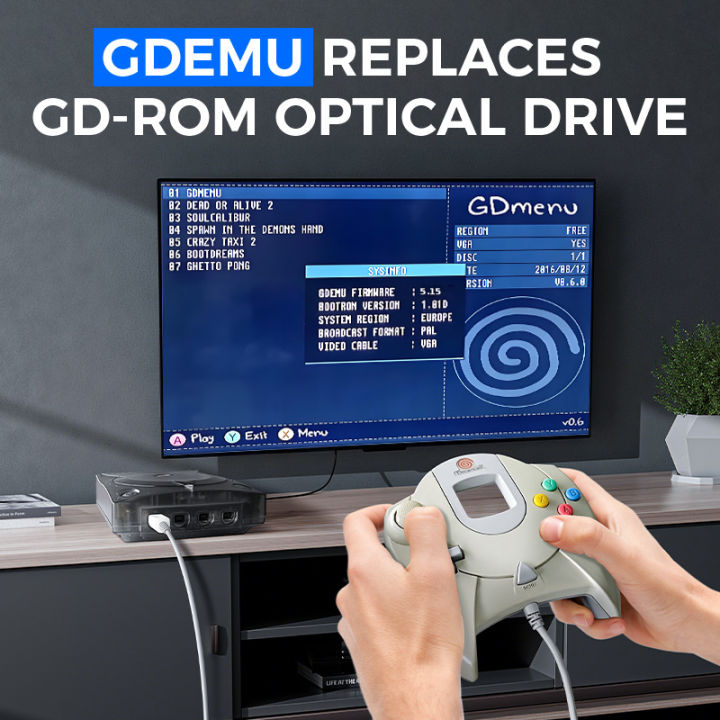 New%20GDEMU%205.15b%20DC%20VA1%20Optical%20Drive%20Emulation%20Board%20and%20Remote%20Card%20Mount%20Kit%20For%20SEGA%20Dreamcast%20gdemu%20DC%20VA1%20Game%20Console%20-%20Image%206
