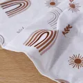 HappyFlute  Crib Fitted Sheet Breathable Elastic Design Skin-Friendly Fitted Sheet for Baby. 