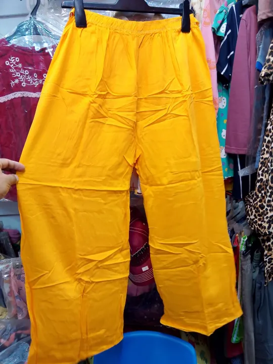 ladies%20china%20linen%20fabric%20plazzo%20for%20regular%20use%20-%20Image%203