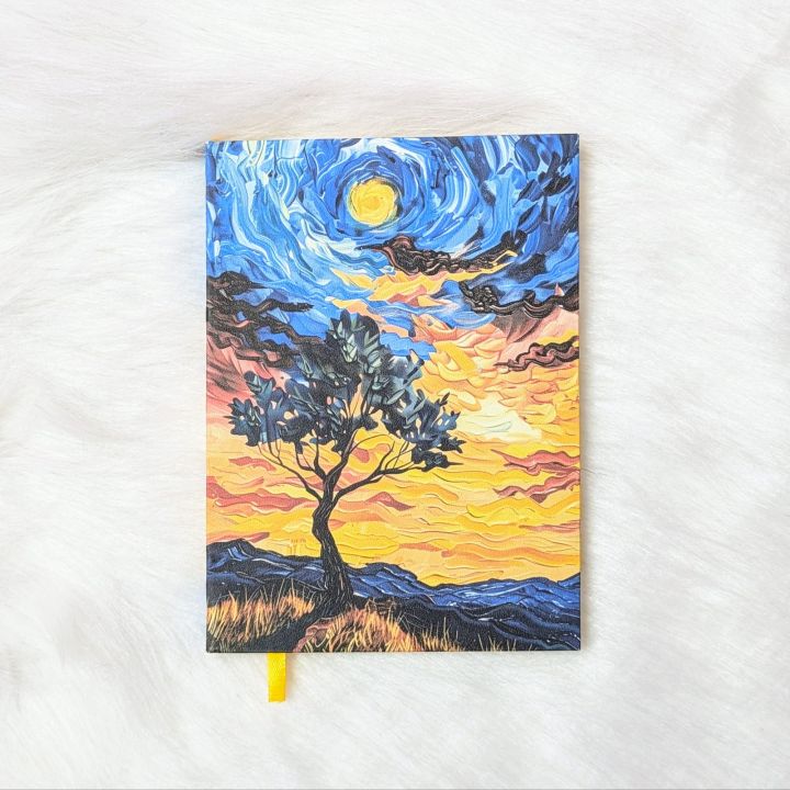 Aesthetic sunset Design - Notebook (7.5/5.4