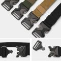 New Multiple Styles of  Waist Belts The Men's Buckle Belt Nylon Braided Lightweight Breathable Daily Commuter Men's Belt. 