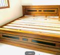 Teak Box Bed 6x6 (72x72). 