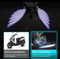 Wings Light For Bike High Quality Bike Accessories Angel Wings LED Light For Bikes, Led Floor Display Lights Auto Decoration High Quality Bike Accessories. 