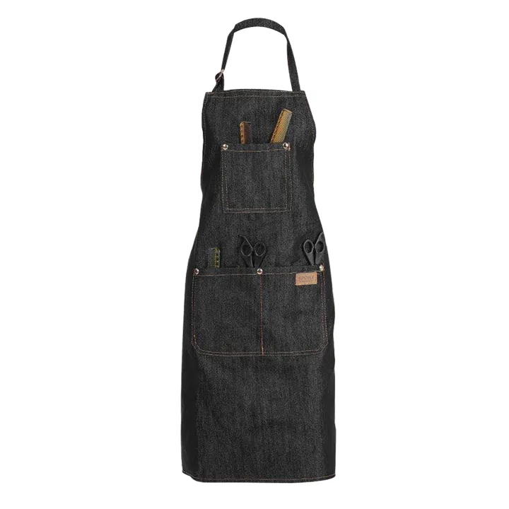 Denim%20Apron%20Salon%20Working%20Clothes%20Barber%20Cloth%20Kitchen%20Cooking%20Grill%20Restaurant%20Bar%20Shop%20Cafes%20Baking%20Beauty%20Nails%20Uniform%20-%20Image%208