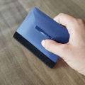 Trapezoid Card Squeegee Car Window Tint Vinyl Wrapping Squeegee Plastic Card Scraper with Different Hardness PPF Film Tools.
