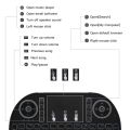 I8 Mini Wireless Keyboard Backlight 2.4G Air Mouse Remote Control Touchable Handheld for Smart Android TV Box Desktop PC. 