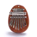 8 Key Mini Wooden Kalimba High Quality Exquisite Finger Thumb Piano Marimba Musical Good Accessory Pendant Gift. 