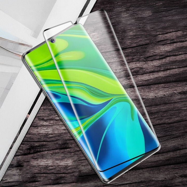 (2pcs) Sharp Aquos Zero 2 Tempered Glass Screen Protector 9H Curved Edge Shockproof Full Screen Protective Cover