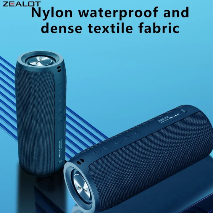 Zealot%20-S51%20Wireless%20Speakers,%20Outdoor%20Portable%20Subwoofer%20Speaker%20,Waterproof%20IPX%205,%20,%20Dual%20Pairing,1800mAh%20-%20Image%206