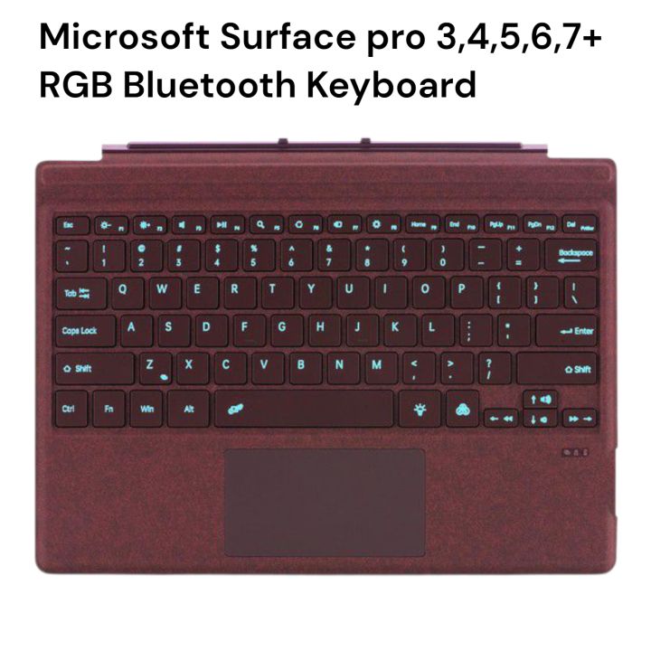 Microsoft%20Surface%20Pro%203/4/5/6/7%20RGB%20Backlight%20Bluetooth%20Tablet%20Keyboard%20-%20Image%202