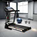 Motorized T600C Black ,taiwan 5in1,Treadmill with Body Massager, Dumbbell Set. 