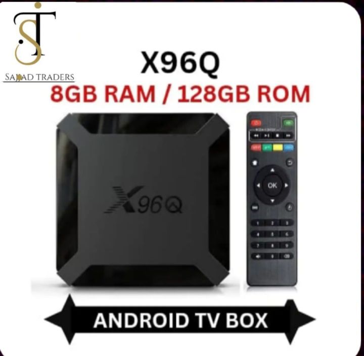 X96Q- 8Gb 128GB- Android 15 - 4k - Smart Android Tv Box