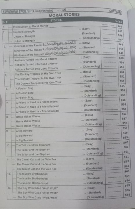 Sunshine%20English%20Class%209%20New%20Edition%202025%20Comprehensive%20Edition%20-%20Image%204