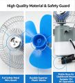 1Pcs 6 Inch 12V 25W Portable Oscillating Car Cooling Fan Low Noise Metal Safety Guard For Vehicle Truck RV Boat. 