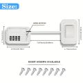 Refrigerator Fridge Freezer Door Lock With Password Proof For Kitchen Cabinets And Drawers.