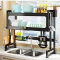 85cm Kitchen Storage Dish Rack With Cabinet. 