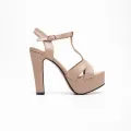 Mellowco 4.5-inch high heel platform shoes call me Camellia 18-9620. 