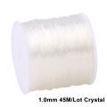 0.5-1.5mm Elastic Cord String Transparent Elastic Thread For Jewelry Making Diy Bracelet Necklace Beaded Accessories.