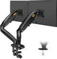 NB North Bayou Dual Monitor Desk Mount Stand Full Motion Swivel Computer Monitor Arm for Two Screens 17-27  Display S400. 