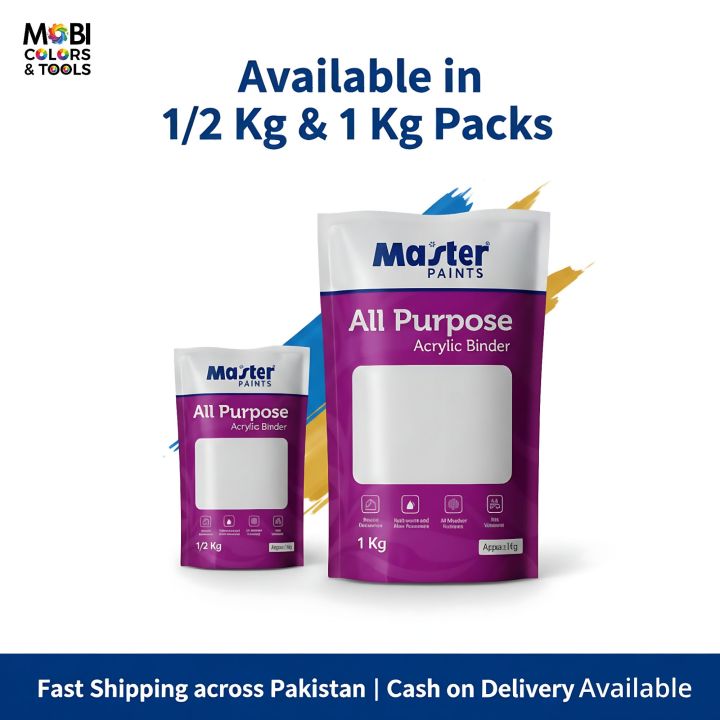 MASTER%20PAINTS%20Premium%20Acrylic%20Binder%20-%20#1%20Paint%20Binder%20in%20Pakistan%20(0.5KG%20&%201KG)%20%7C%20Best%20for%20Wall%20Paint,%20Texture,%20Waterproofing,%20Furniture,%20Arts%20&%20Craft%20%7C%20High%20Adhesion,%20Weatherproof,%20Crack-Resistant%20%7C%20For%20Interior/Exterior%20Use%20%7C%20Better%20than%20D-18%20-%20Image%202