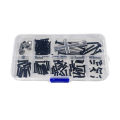 For Hyper Go MJX 1/16 16207 16208-09-10 H16 H16BM RC Car Spare Parts Remote Control Car Modification Screw Tool Accessories Box. 