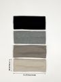 4Pcs/Set Fashion Knitted Hair Bands Women Solid Color Wide Elastic Headband Sport Yoga Hairband Soft Wash Face Makeup Headwrap. 
